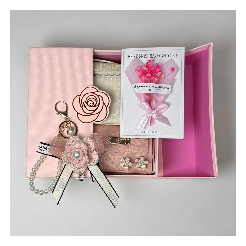 Blush Purple Charm Set