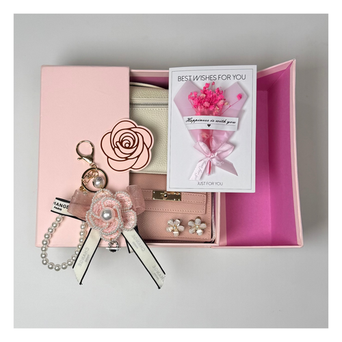 Blush Purple Charm Set